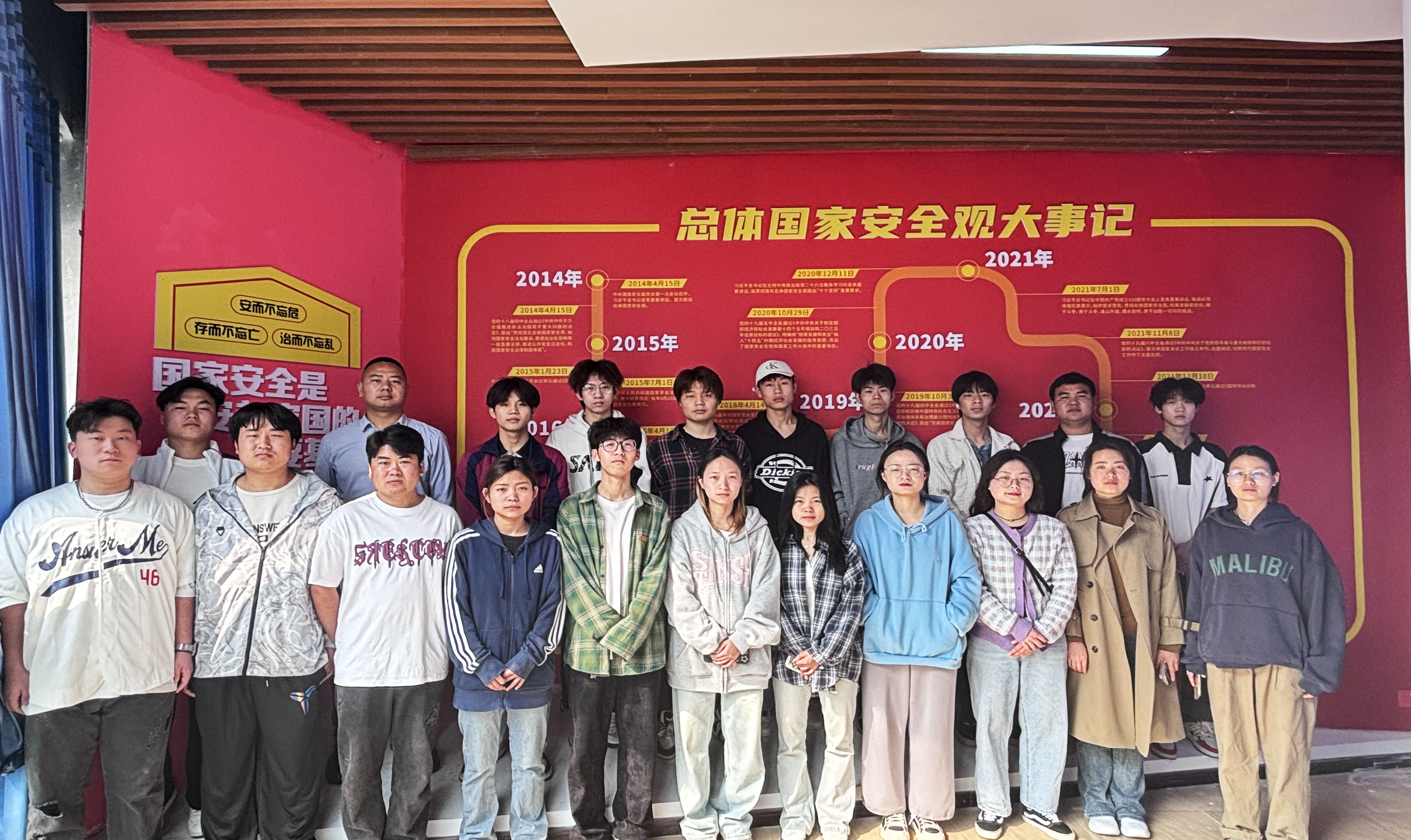 建筑工程學院組織師生代表赴德江職校國家安全教育基地開展專題教育活動(圖2)